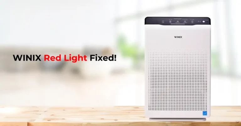 Featured image for the blog post "Winix Air Purifier Red Light Blinking?"
