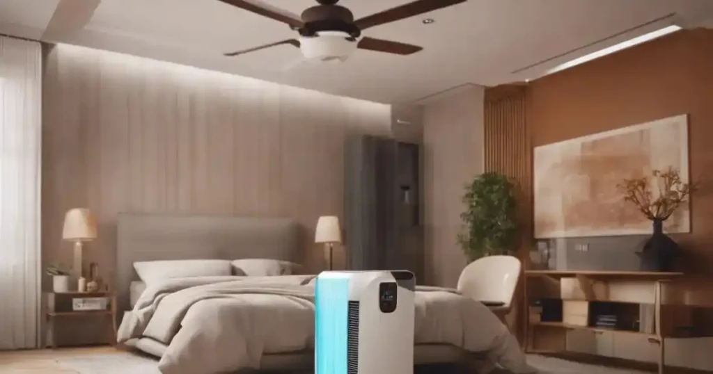 Tips for Using Air Purifier + Ceiling Fan Simultaneously